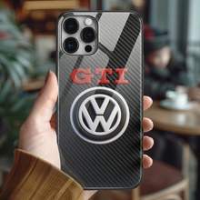 Load image into Gallery viewer, VW Volkswagen Golf GTI Tempered Glass iPhone Case