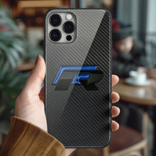 Load image into Gallery viewer, VW Volkswagen Golf R Tempered Glass iPhone Case