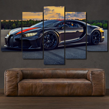 Load image into Gallery viewer, Bugatti Chiron Super Sport 5-piece framed canvas print – wall art gift for sports car enthusiasts