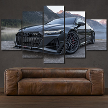 Load image into Gallery viewer, Audi RS7-R ABT 5-piece framed canvas print – wall art gift for sports car enthusiasts