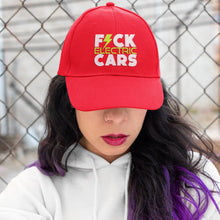 Load image into Gallery viewer, FCK Electric Cars Baseball Hat Cap FREE Shipping Worldwide!!