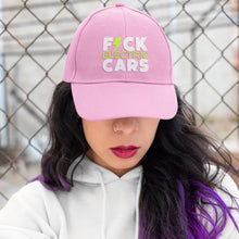 Load image into Gallery viewer, FCK Electric Cars Baseball Hat Cap FREE Shipping Worldwide!!