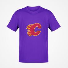 Load image into Gallery viewer, Calgary Flames T-shirt FREE Worldwide Shipping