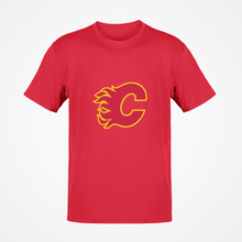 Load image into Gallery viewer, Calgary Flames T-shirt FREE Worldwide Shipping