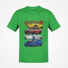 Load image into Gallery viewer, JDM Cars T-shirt FREE Worldwide Shipping