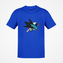 Load image into Gallery viewer, San Jose Sharks T-shirt FREE Worldwide Shipping