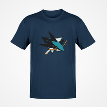 Load image into Gallery viewer, San Jose Sharks T-shirt FREE Worldwide Shipping