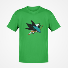 Load image into Gallery viewer, San Jose Sharks T-shirt FREE Worldwide Shipping