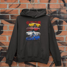 Load image into Gallery viewer, JDM Cars Hoodie Sweatshirt Free Worldwide Shipping