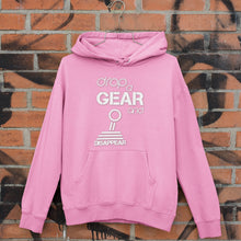 Load image into Gallery viewer, Drop a gear and disappear Hoodie Sweatshirt FREE Shipping Worldwide!!