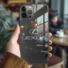 Load image into Gallery viewer, Lexus Tempered Glass iPhone Case