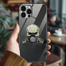 Load image into Gallery viewer, VW Volkswagen Tempered Glass iPhone Case