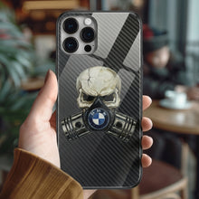 Load image into Gallery viewer, BMW Tempered Glass iPhone Case