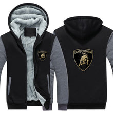 Load image into Gallery viewer, Lamborghini New Logo Hoodie Jacket FREE Worldwide Shipping