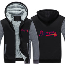 Load image into Gallery viewer, Atlanta Braves Hoodie Jacket Free Worldwide Shipping