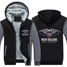 Load image into Gallery viewer, New Orleans Pelicans Hoodie Jacket Free Worldwide Shipping