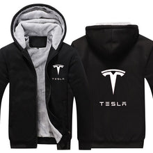 Load image into Gallery viewer, Tesla Hoodie Jacket FREE Worldwide Shipping