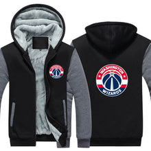 Load image into Gallery viewer, Washington Wizards Hoodie Jacket Free Worldwide Shipping