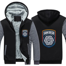 Load image into Gallery viewer, San Diego FC Hoodie Jacket Free Worldwide Shipping