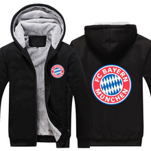Load image into Gallery viewer, FC Bayern Munich Hoodie Jacket Free Worldwide Shipping