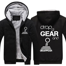 Load image into Gallery viewer, Drop a gear and disappear Hoodie Jacket FREE Worldwide Shipping