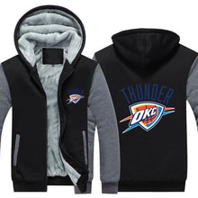 Load image into Gallery viewer, Oklahoma City Thunder Hoodie Jacket Free Worldwide Shipping