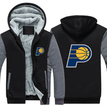 Load image into Gallery viewer, Indiana Pacers Hoodie Jacket Free Worldwide Shipping