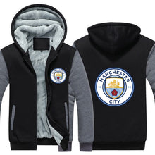 Load image into Gallery viewer, Manchester City Hoodie Jacket Free Worldwide Shipping