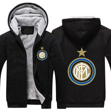 Load image into Gallery viewer, FC Inter Milan Hoodie Jacket Free Worldwide Shipping