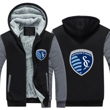 Load image into Gallery viewer, Sporting Kansas City Hoodie Jacket Free Worldwide Shipping