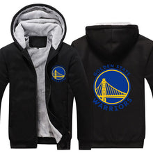 Load image into Gallery viewer, Golden State Warriors Hoodie Jacket Free Worldwide Shipping