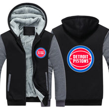 Load image into Gallery viewer, Detroit Pistons Hoodie Jacket Free Worldwide Shipping
