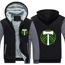 Load image into Gallery viewer, Portland Timbers Hoodie Jacket Free Worldwide Shipping