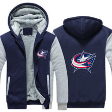 Load image into Gallery viewer, Columbus Blue Jackets Hoodie Jacket Free Worldwide Shipping