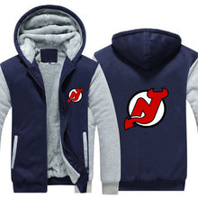 Load image into Gallery viewer, New Jersey Devils Hoodie Jacket Free Worldwide Shipping