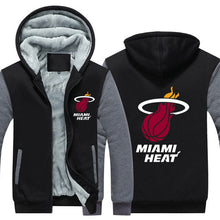Load image into Gallery viewer, Miami Heat Hoodie Jacket Free Worldwide Shipping
