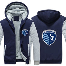 Load image into Gallery viewer, Sporting Kansas City Hoodie Jacket Free Worldwide Shipping