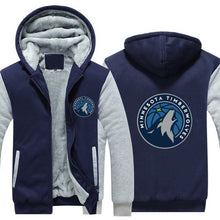 Load image into Gallery viewer, Minnesota Timberwolves Hoodie Jacket Free Worldwide Shipping