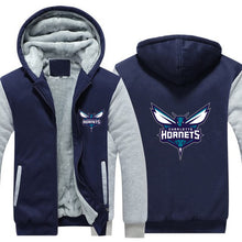 Load image into Gallery viewer, Charlotte Hornets Hoodie Jacket Free Worldwide Shipping