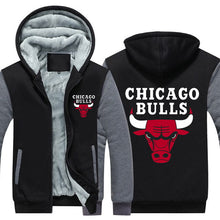 Load image into Gallery viewer, Chicago Bulls Hoodie Jacket Free Worldwide Shipping