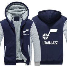 Load image into Gallery viewer, Utah Jazz Hoodie Jacket Free Worldwide Shipping