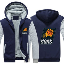Load image into Gallery viewer, Phoenix Suns Hoodie Jacket Free Worldwide Shipping