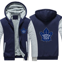 Load image into Gallery viewer, Toronto Maple Leafs Hoodie Jacket Free Worldwide Shipping