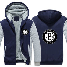 Load image into Gallery viewer, Brooklyn Nets Hoodie Jacket Free Worldwide Shipping