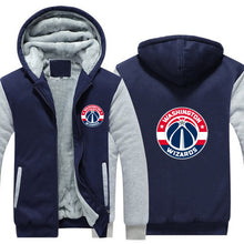Load image into Gallery viewer, Washington Wizards Hoodie Jacket Free Worldwide Shipping