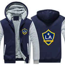 Load image into Gallery viewer, LA Galaxy Hoodie Jacket Free Worldwide Shipping