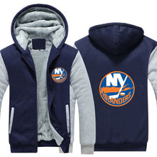 Load image into Gallery viewer, New York Islanders Hoodie Jacket Free Worldwide Shipping