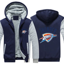Load image into Gallery viewer, Oklahoma City Thunder Hoodie Jacket Free Worldwide Shipping