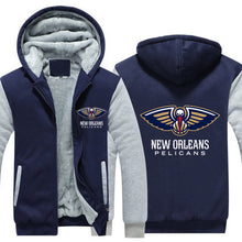 Load image into Gallery viewer, New Orleans Pelicans Hoodie Jacket Free Worldwide Shipping