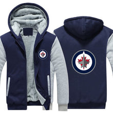 Load image into Gallery viewer, Winnipeg Jets Hoodie Jacket Free Worldwide Shipping